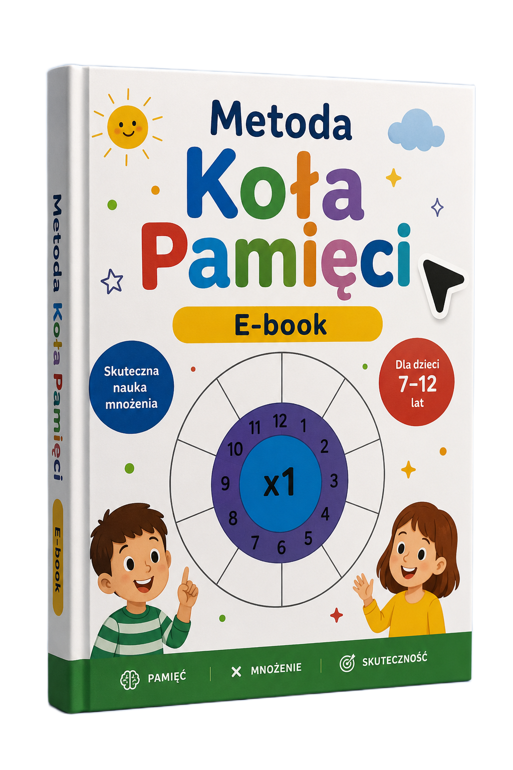 Metoda Koła Pamięci - mockup e-booka