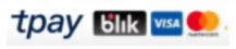 Tpay, BLIK, Visa, Mastercard